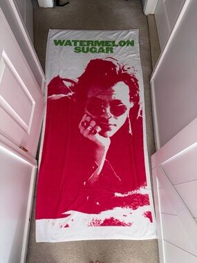Limited edition Harry Styles Watermelon Sugar Beach Towel
